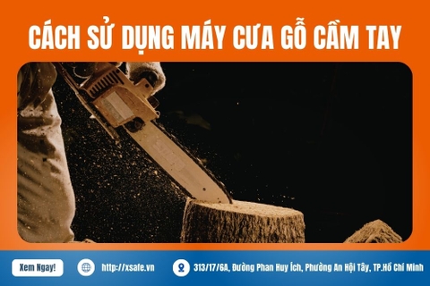 Cách Sử Dụng Máy Cưa Gỗ Cầm Tay An Toàn Cho Người Mới