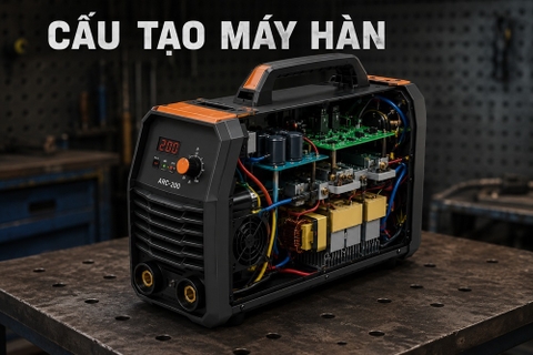 Tìm Hiểu Cấu Tạo Máy Hàn & Nguyên Lý Hoạt Động