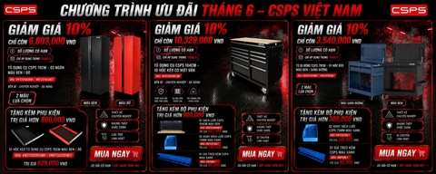CSPS Việt Nam Triển Khai Ưu Đãi Tháng 6: Giảm Đến 10%