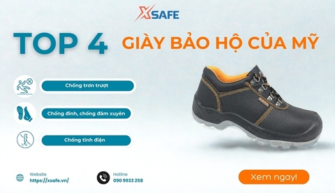 Giày Bảo Hộ Mỹ Cao Cấp, Hiệu Năng Chuẩn Mỹ