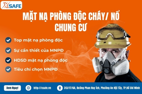 Cháy Chung Cư Nên Dùng Mặt Nạ Phòng Độc Nào?