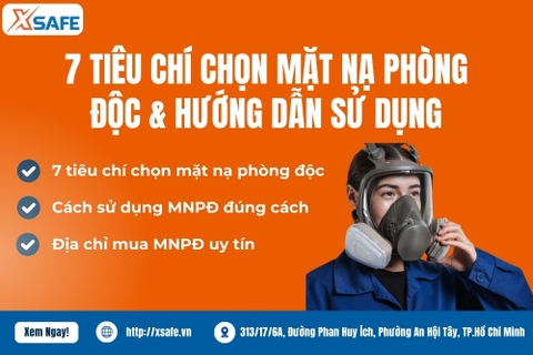 7 Tiêu Chí Chọn Mua Mặt Nạ Chống Độc Chất Lượng