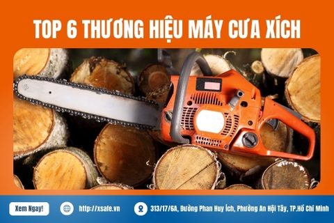 Top 6 Thương Hiệu Máy Cưa Xích Cầm Tay Đáng Mua Nhất Hiện Nay