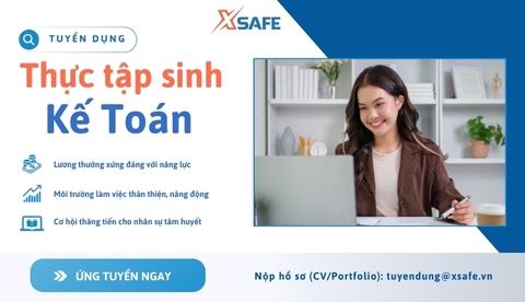 Thực Tập Sinh Kế Toán/Intern Accountant (Có Trợ Cấp)