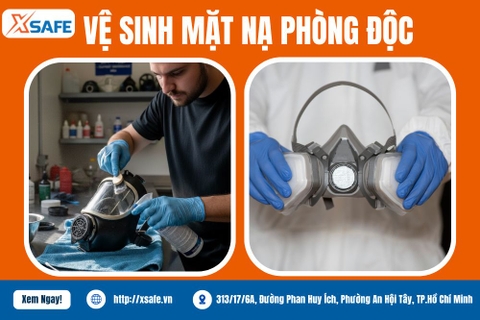 Hướng Dẫn 7 Bước Vệ Sinh Mặt Nạ Phòng Độc Đúng Chuẩn