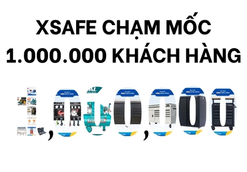 Xsafe chạm mốc 1.000.000 khách hàng trong năm 2024 