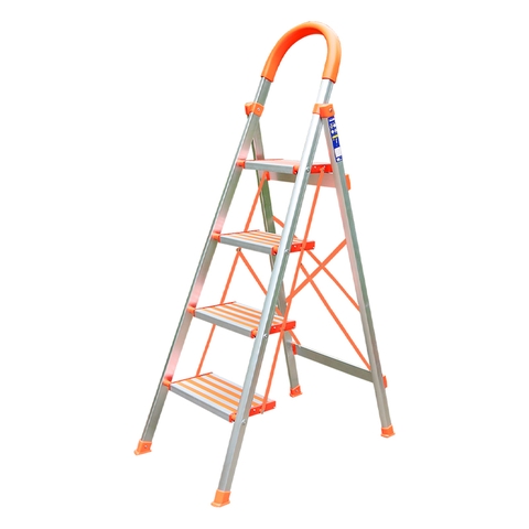 Thang nhôm ghế 4 bậc