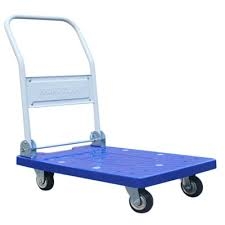 Xe đẩy hàng sàn nhựa