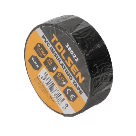 Băng keo điện đen 9.15m TOLSEN 38023