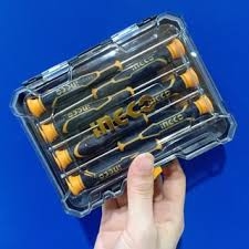 BỘ 7 TUA VÍT ĐỒNG HỒ INGCO HKSD0718 xsafe