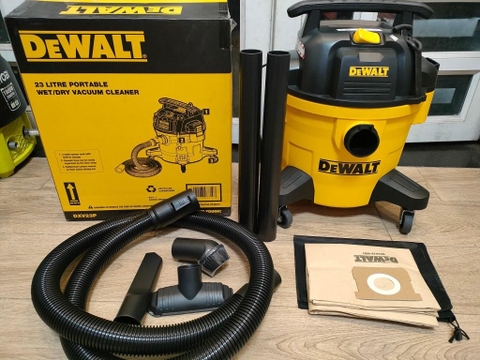 Máy hút bụi công nghiệp 3000W – 4HP 23L Dewalt 3 chức năng DXV23P
