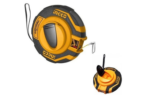 Thước Cuốn Dây Thép INGCO 20m/30m xsafe