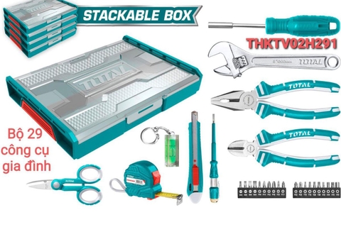 Bộ đồ nghề gia dụng 11 Total THKTV02H111 uy tính