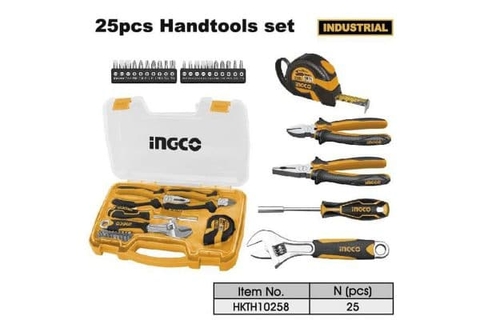 [Sale Lễ 2/9] Bộ Dụng Cụ Cầm Tay 25 Chi Tiết INGCO HKTH10258