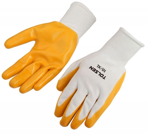 Bộ 12 bao tay vải cao su một mặt Tolsen 45010