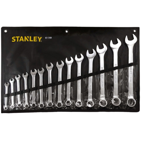 Bộ Cờ Lê Vòng Miệng Sl Hệ Inch 14 Chi Tiết Stanley 87-709-1