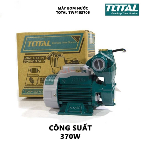 Máy bơm nước 370W (0.5HP) TOTAL TWP103706