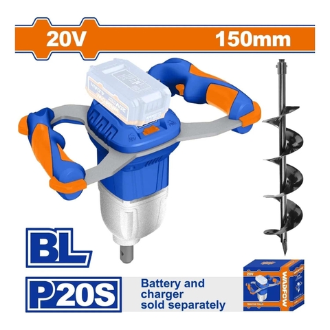 Máy Khoan Đất Dùng Pin 20V (không Kèm Pin Sạc) WADFOW WQE15801