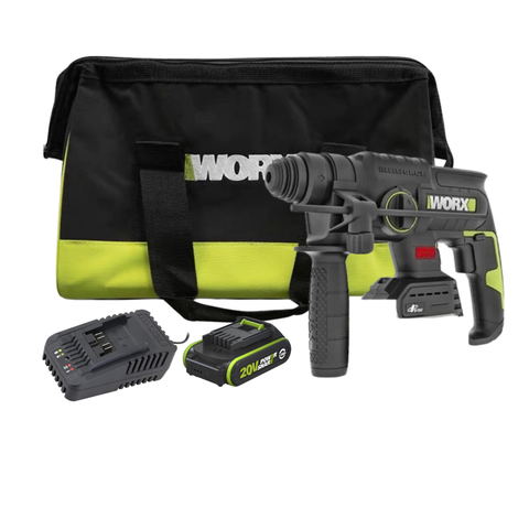 Máy Khoan Pin 20V (Pin 5Ah + Sạc 6Ah) Worx WU387.15.6B