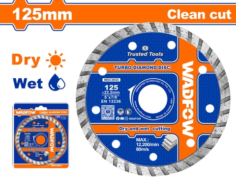 Lưỡi cắt gạch đa năng 125x22.2mm WadFow WDC3K03