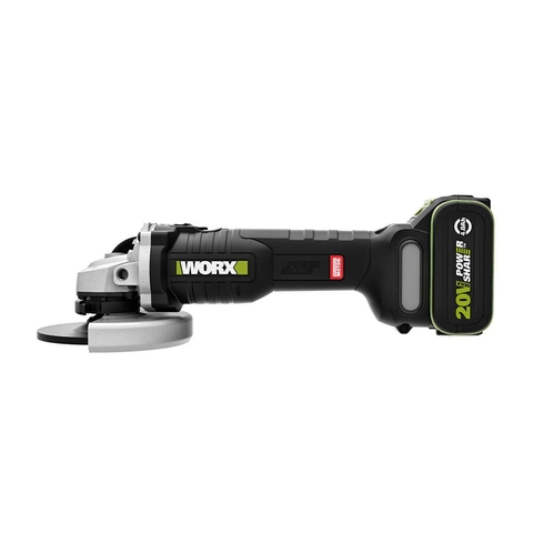 125mm Máy mài góc dùng pin 20V Worx WU809 (2 Pin 4.0Ah & Sạc)