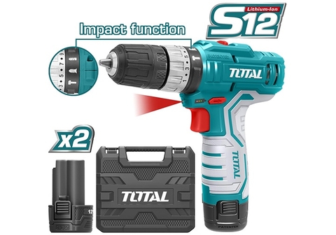 Máy Khoan Búa Dùng Pin 12V TOTAL TIDLI1232 chất lượng
