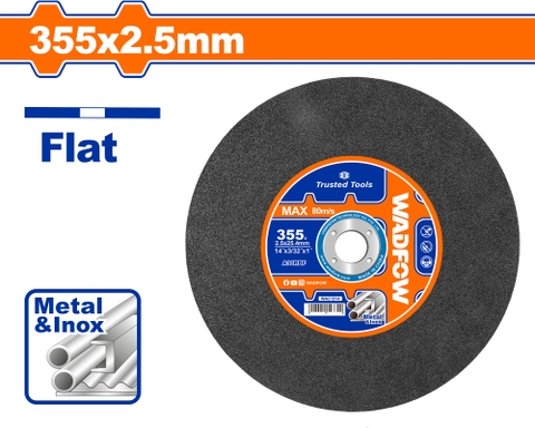 Đá cắt kim loại 355x2.5x25.4mm WadFow WAC1314