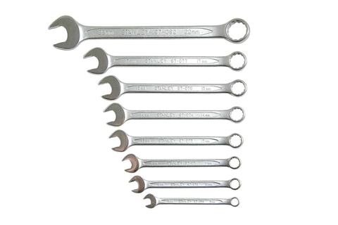 Bộ Cờ Lê Vòng Miệng sl 8 Chi Tiết Met Stanley 87-011-1