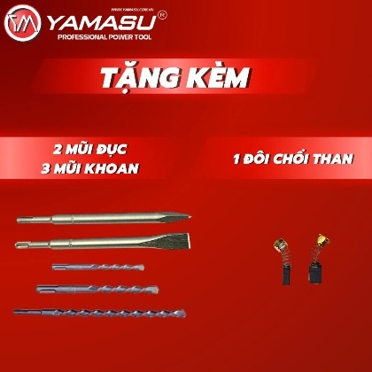 Máy Khoan Bê Tông - Đảo Chiều Công Tắc Yamasu YMS-26B