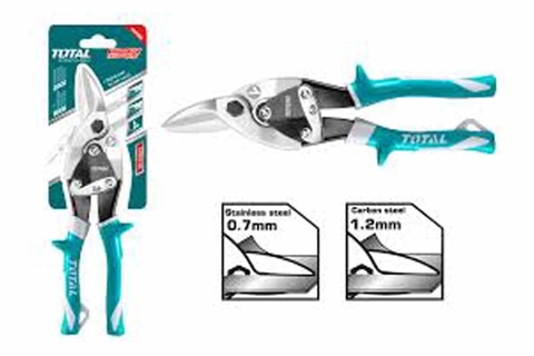 Kéo Cắt Tole Mũi Cong Phải 10 Inch Total THT523106