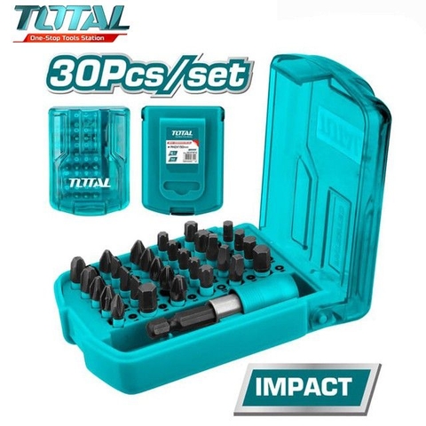 Bộ 30 mũi bắt vít đa năng 25mm Total TACSD18306 giá rẻ