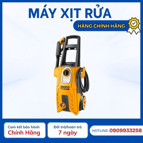 Máy xịt rửa xe áp lực 1800W  INGCO HPWR18008