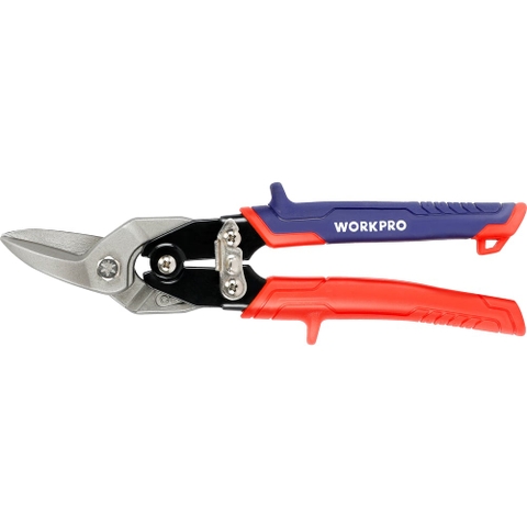 Kéo cắt tôn mũi cong trái 250mm 10 inch thép Workpro WP214020