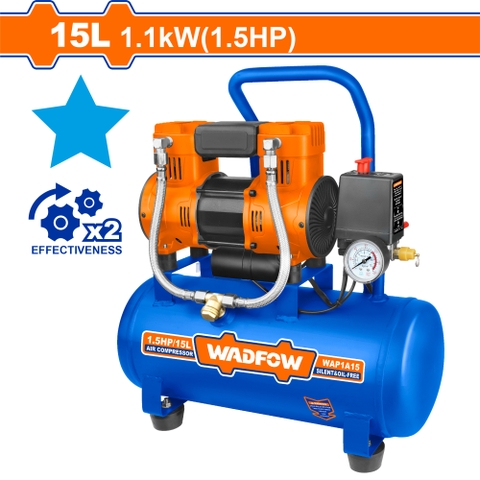 Máy nén khí (không dầu) 1100W-15L WadFow WAP1A15