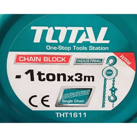 Bá lăng xích 1 tấn TOTAL THT1611 Xsafe