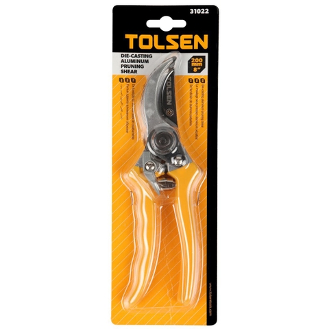 Kéo cắt cành cán vàng 200mm Tolsen 31022