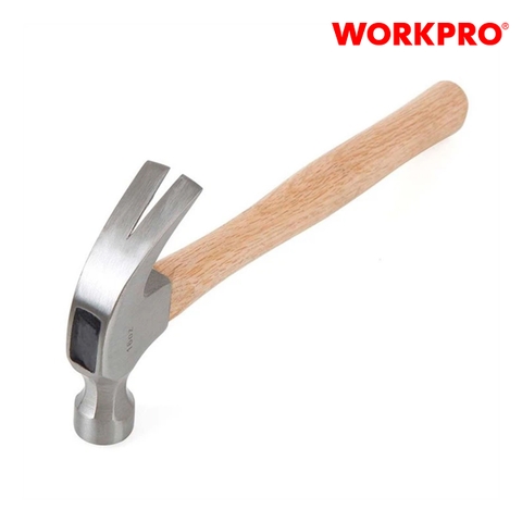 Búa Đóng Nhổ 450gram (16oz) Cán Gỗ Workpro WP241006