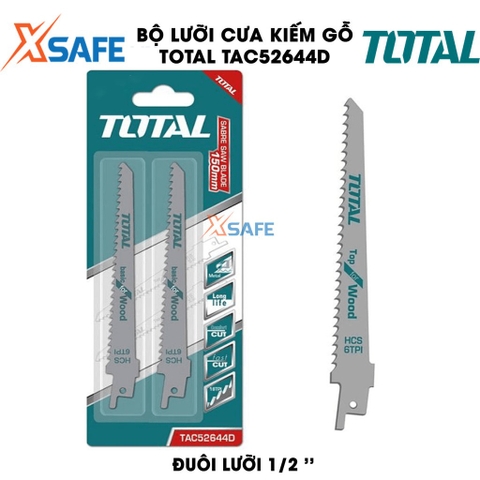 Bộ lưỡi cưa kiếm (cưa gỗ) TOTAL TAC52644D