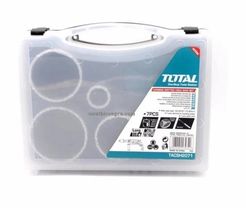 Bộ 13 mũi khoét lỗ kim loại TOTAL TACSH0131
