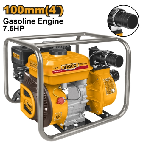 Máy Bơm Nước Dùng Xăng 7.5HP INGCO GWP412
