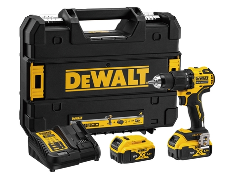 Máy khoan cầm tay 20V DEWALT DCD709P2-KR (SET PIN 5.0Ah)
