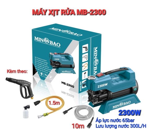 Máy xịt rửa 2300W MINBAO MB-2300