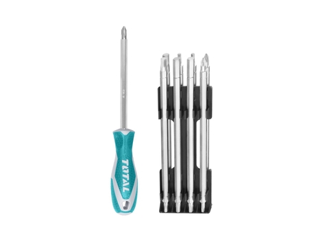 Bộ tuốc nơ vít 18 chi tiết TOTAL THT250236