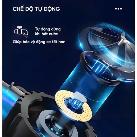 Máy bơm tăng áp mini Rymaru RY-01TB dùng cho gia đình