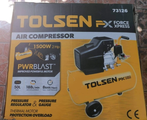 Máy nén khí 50L 1500W Tolsen 73126