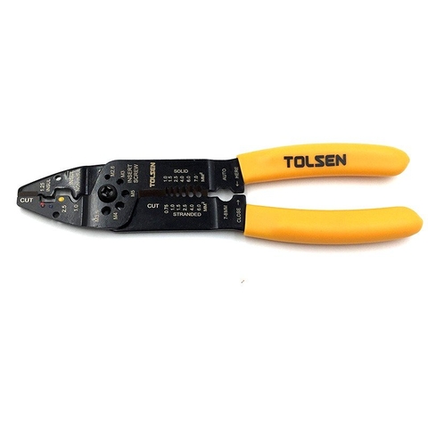 Kềm tuốt dây đa năng 215mm TOLSEN 38052