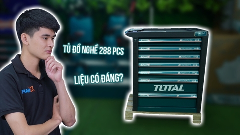 Bộ Tủ Dụng Cụ  7 Ngăn 288 Chi Tiết TOTAL THPTCS82882
