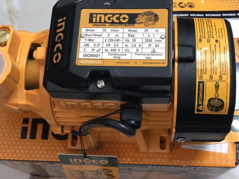 Máy bơm nước Ingco VPM37018 370W (0.5HP) rẻ
