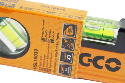 Thước Thủy Size Từ 30mm đến 100mm INGCO HSL18030 xsafe