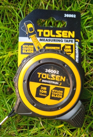 Thước cuộn công nghiệp 3m x 16mm TOLSEN 36002 xsafe